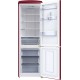 Omnys Ψυγειοκαταψύκτης Retro WNT-EPQ33025WR 330lt NoFrost Υ190xΠ60,6xΒ73.5εκ. Wine Red